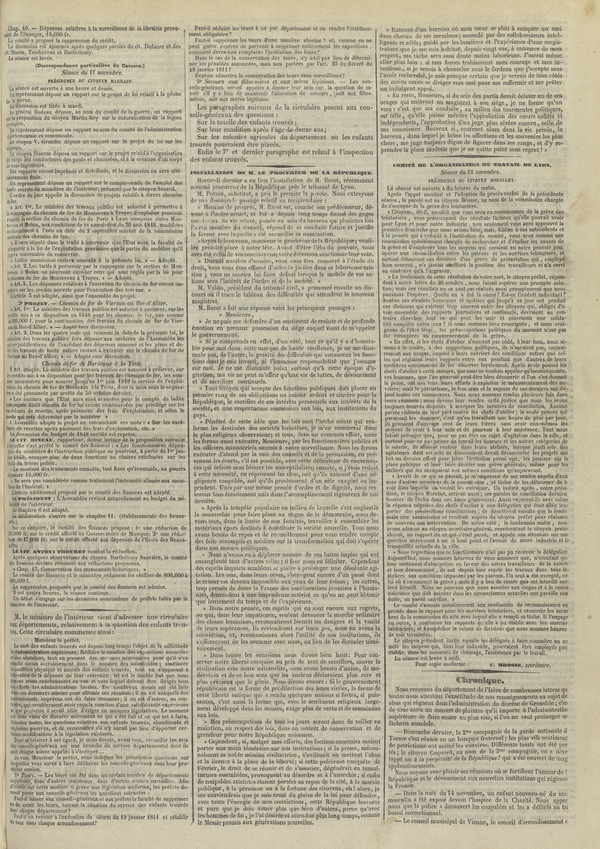 
						Affichage en mode lecture de la page
					