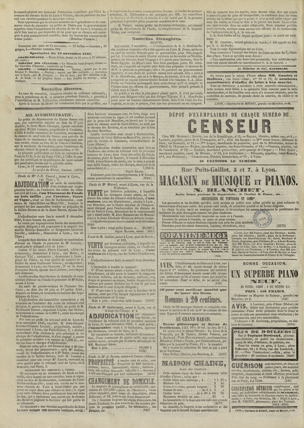 
						Affichage en mode lecture de la page
					