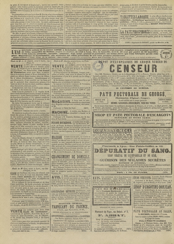 
						Affichage en mode lecture de la page
					