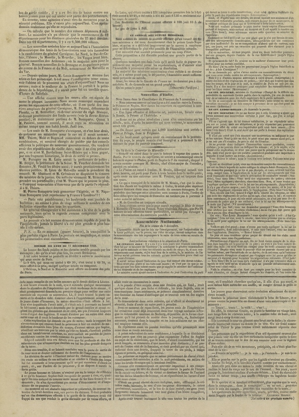 
						Affichage en mode lecture de la page
					