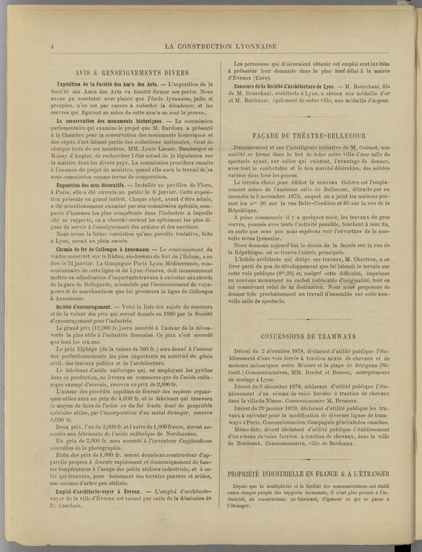 
						Affichage en mode lecture de la page
					