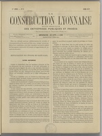 La Construction lyonnaise N°2, pp. 1