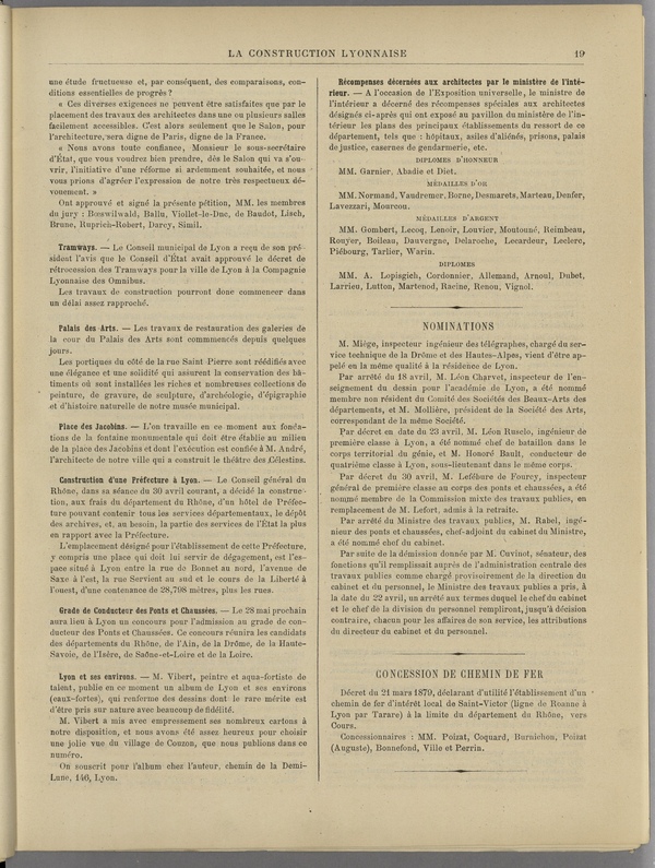 
						Affichage en mode lecture de la page
					