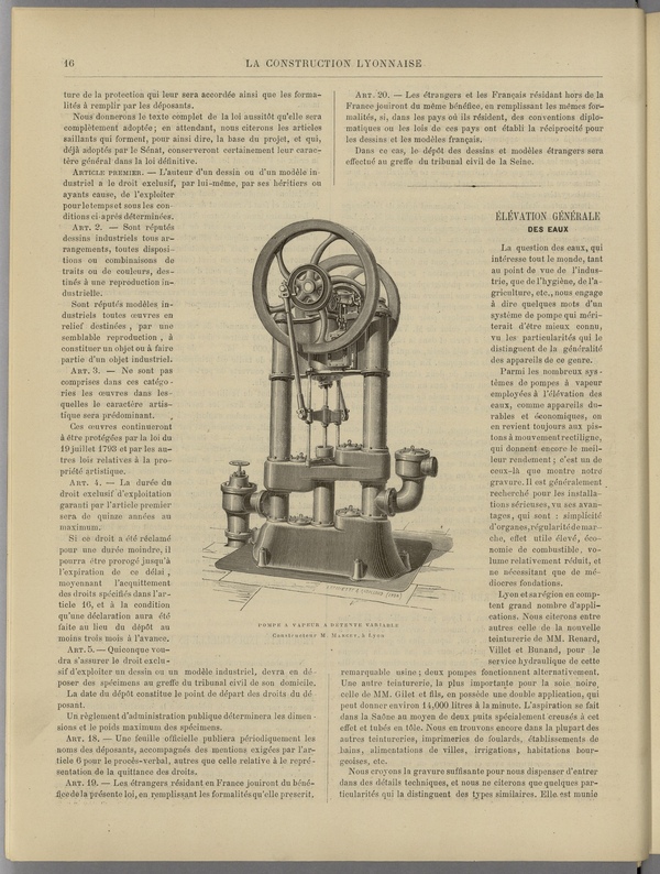 
						Affichage en mode lecture de la page
					