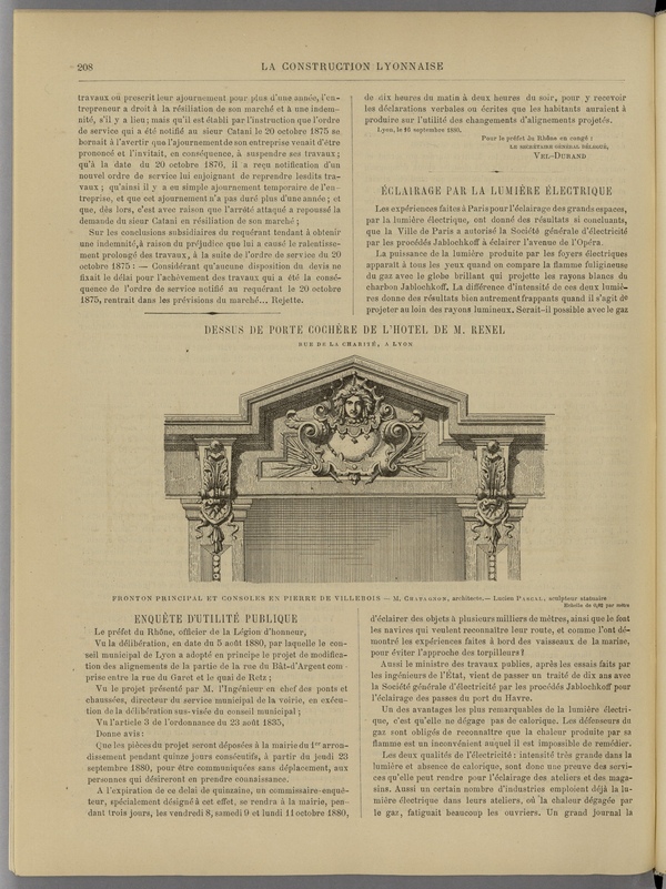 
						Affichage en mode lecture de la page
					