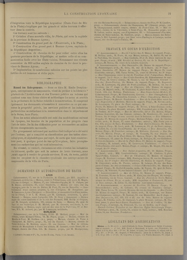 
						Affichage en mode lecture de la page
					