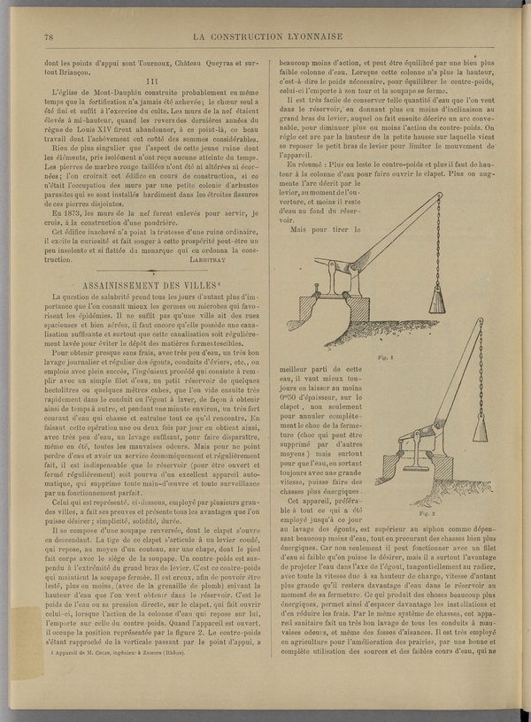 
						Affichage en mode lecture de la page
					