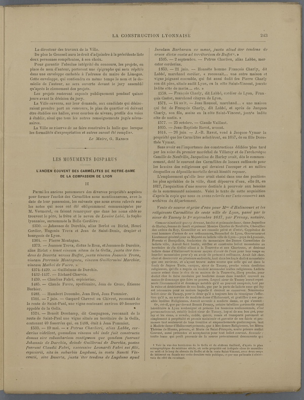 
						Affichage en mode lecture de la page
					