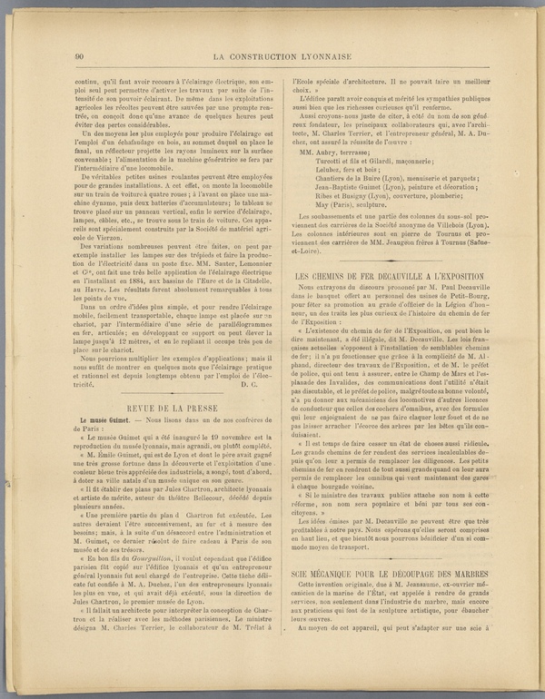
						Affichage en mode lecture de la page
					