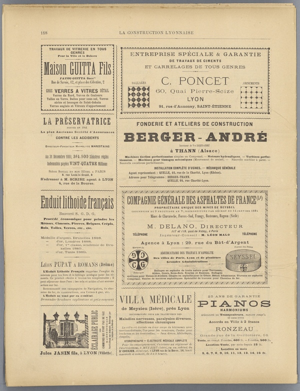 
						Affichage en mode lecture de la page
					