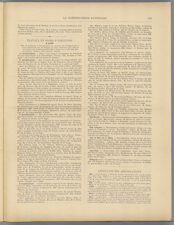 
						Affichage en mode lecture de la page
					