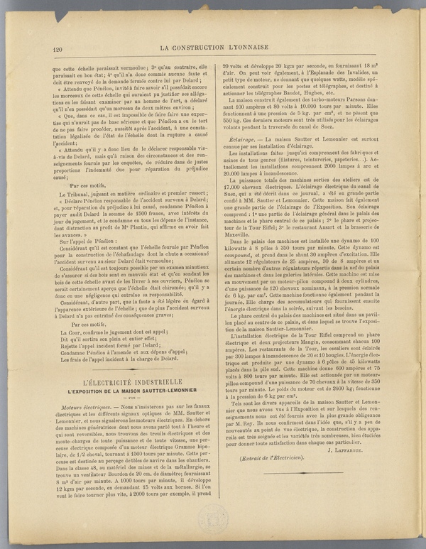 
						Affichage en mode lecture de la page
					