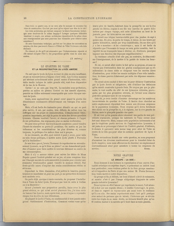 
						Affichage en mode lecture de la page
					