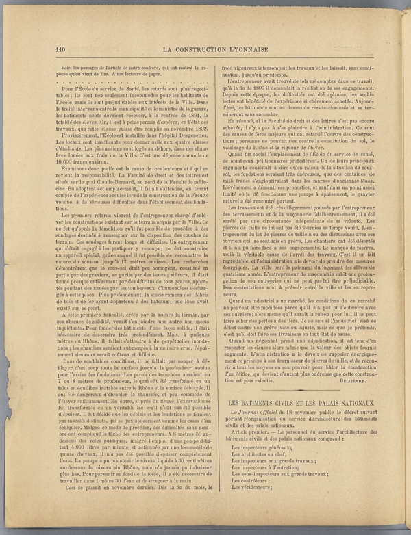 
						Affichage en mode lecture de la page
					