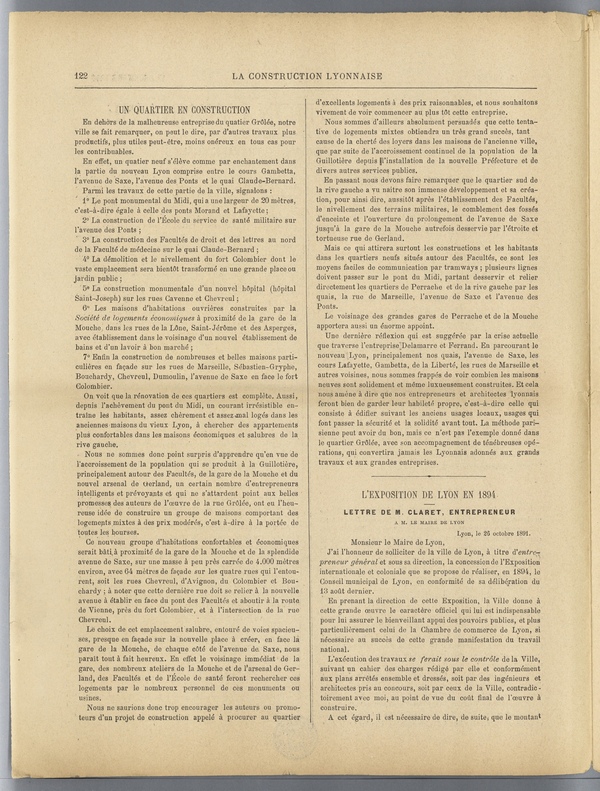 
						Affichage en mode lecture de la page
					