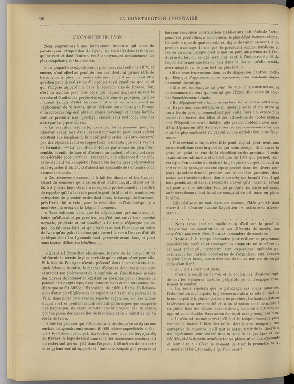 
						Affichage en mode lecture de la page
					