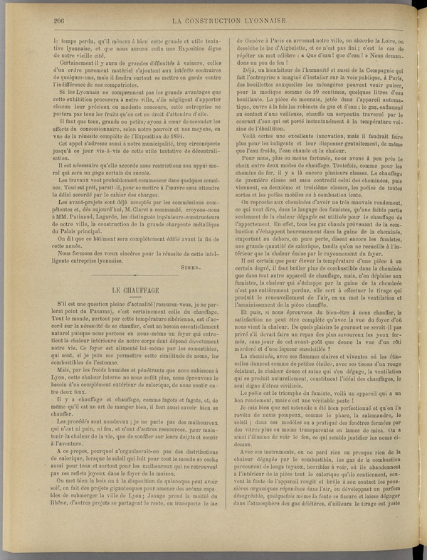 
						Affichage en mode lecture de la page
					