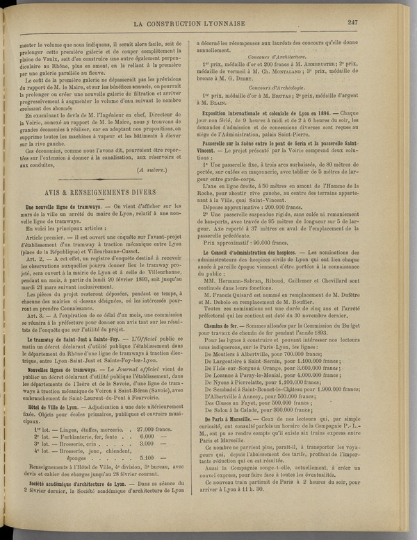 
						Affichage en mode lecture de la page
					