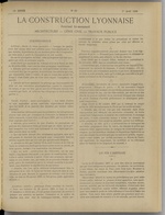 La Construction lyonnaise N°23, pp. 1