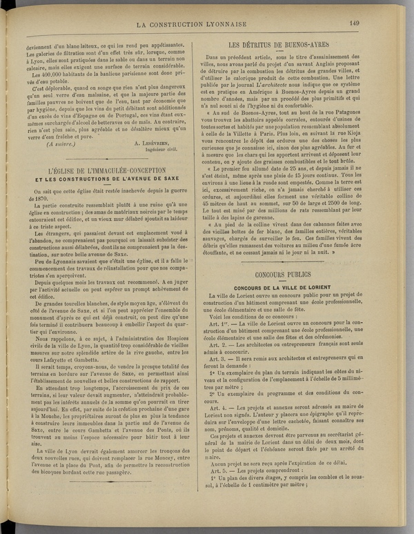 
						Affichage en mode lecture de la page
					