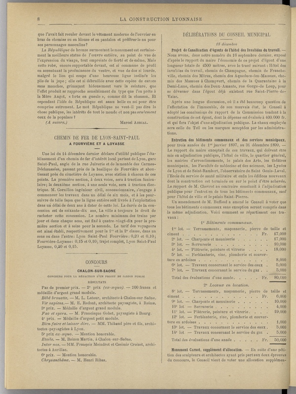
						Affichage en mode lecture de la page
					