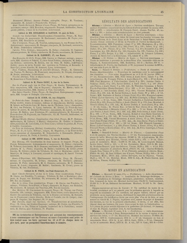 
						Affichage en mode lecture de la page
					