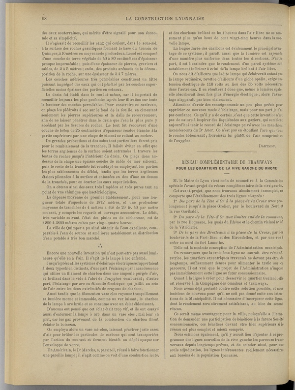 
						Affichage en mode lecture de la page
					