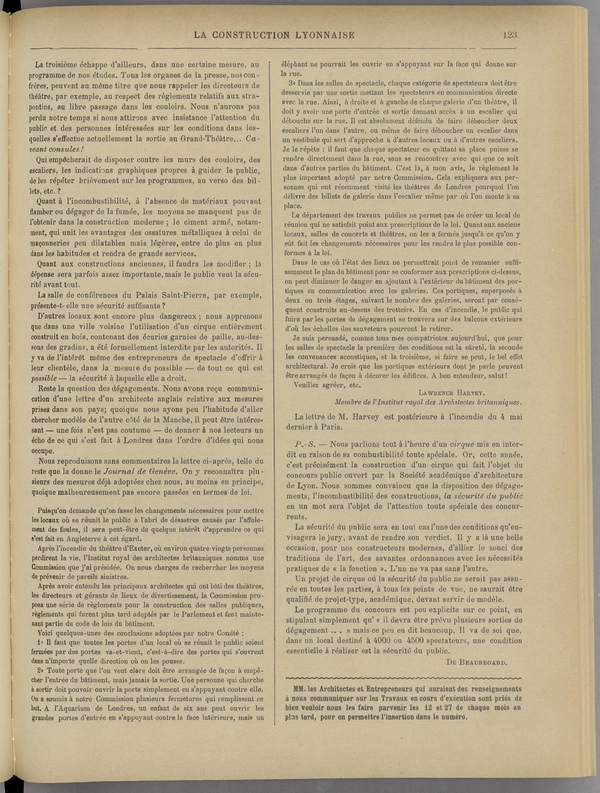 
						Affichage en mode lecture de la page
					