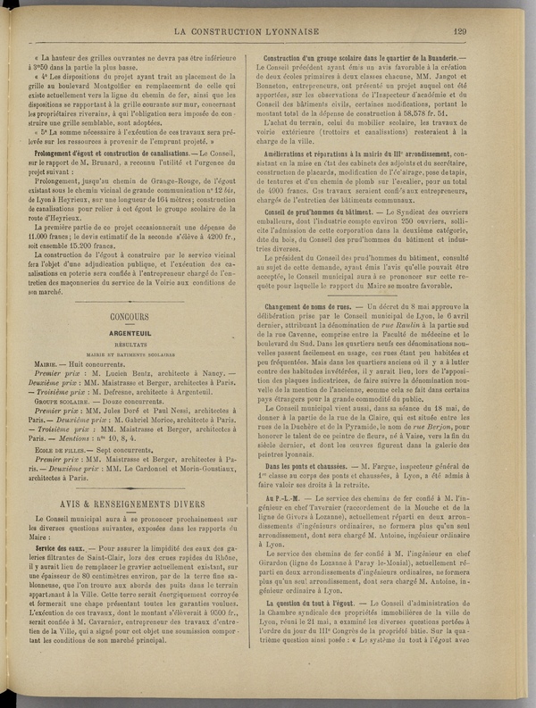
						Affichage en mode lecture de la page
					