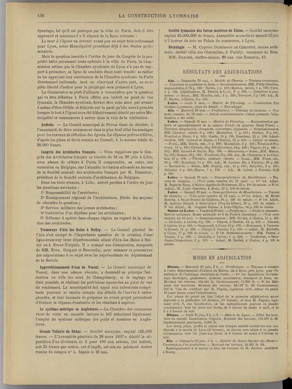 
						Affichage en mode lecture de la page
					