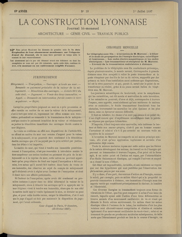 
						Affichage en mode lecture de la page
					