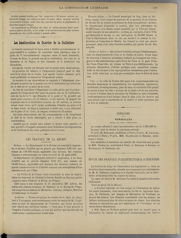 
						Affichage en mode lecture de la page
					