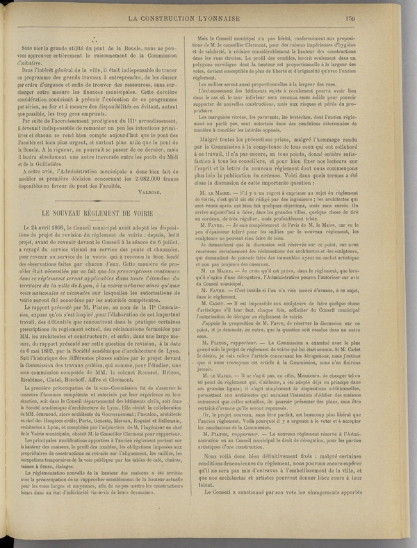 
						Affichage en mode lecture de la page
					