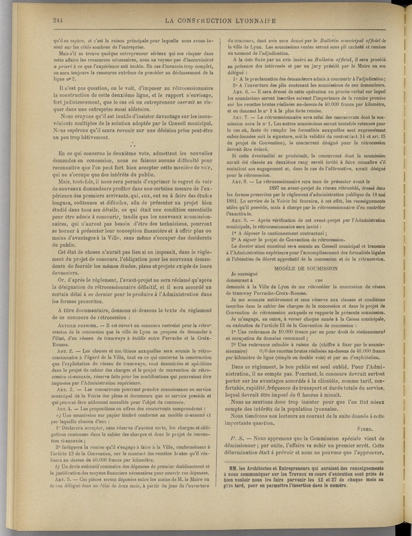 
						Affichage en mode lecture de la page
					