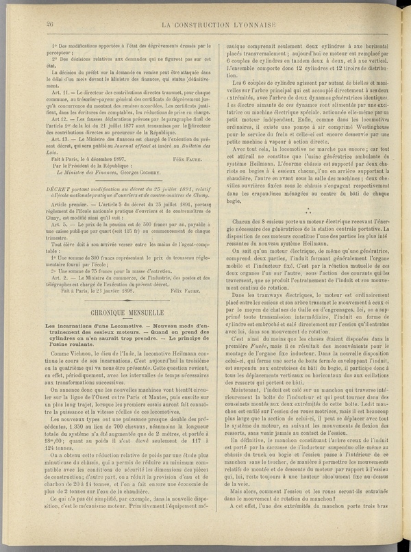 
						Affichage en mode lecture de la page
					