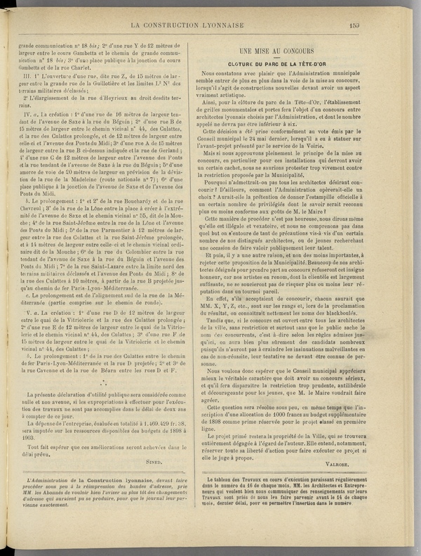 
						Affichage en mode lecture de la page
					