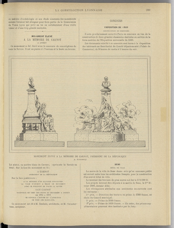 
						Affichage en mode lecture de la page
					