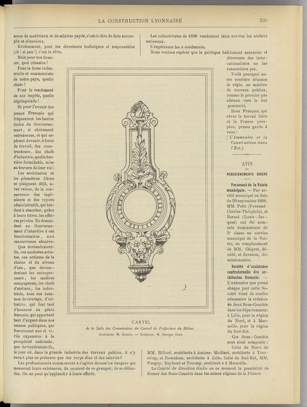 
						Affichage en mode lecture de la page
					