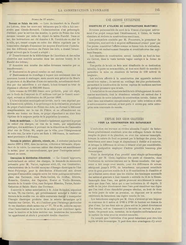 
						Affichage en mode lecture de la page
					