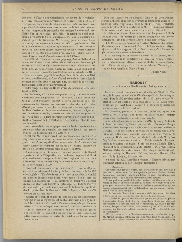
						Affichage en mode lecture de la page
					