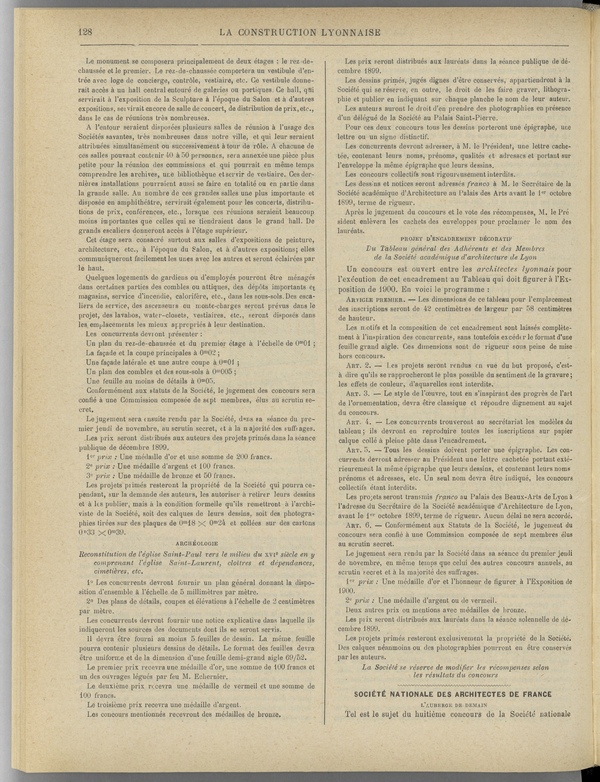 
						Affichage en mode lecture de la page
					