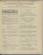 La Construction lyonnaise N°14, pp. 1
