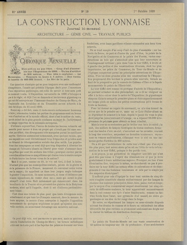 
						Affichage en mode lecture de la page
					
