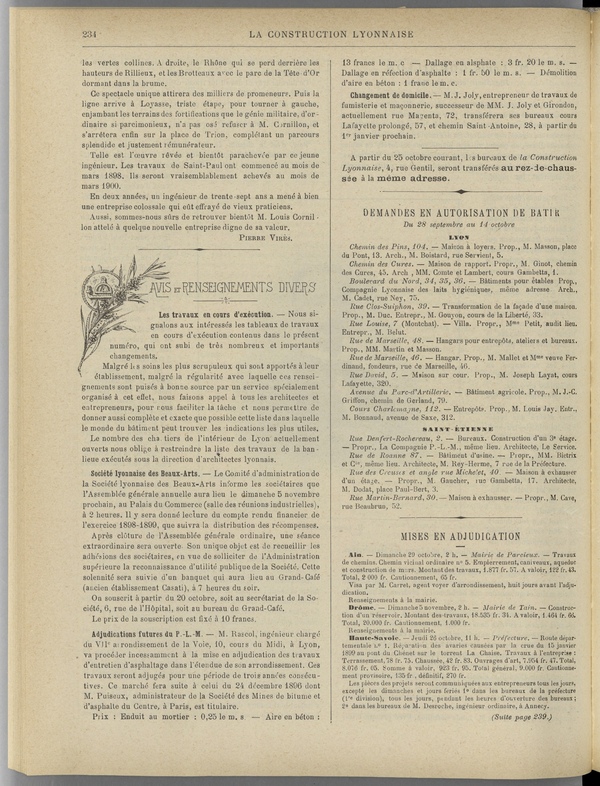 
						Affichage en mode lecture de la page
					