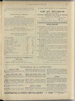 La Construction lyonnaise N°23, pp. 11