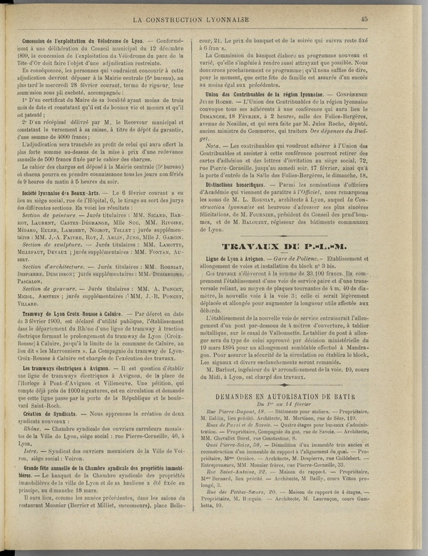 
						Affichage en mode lecture de la page
					