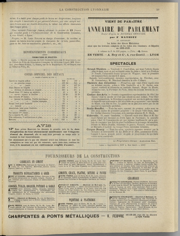 
						Affichage en mode lecture de la page
					
