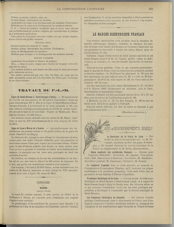 
						Affichage en mode lecture de la page
					