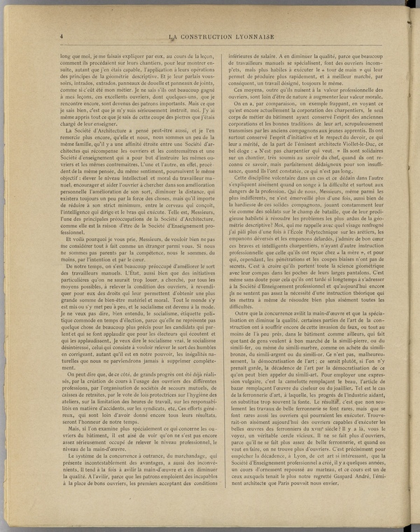 
						Affichage en mode lecture de la page
					