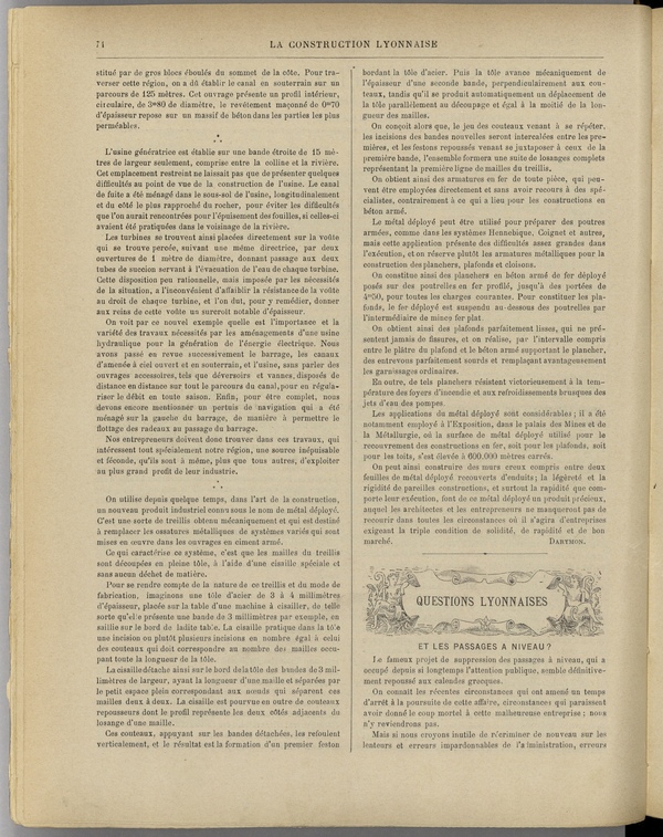 
						Affichage en mode lecture de la page
					